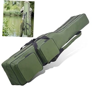 Fishing Rod Case Portable Fishing Rod Bag Waterproof Fishing Tackle Storage - Picture 1 of 8