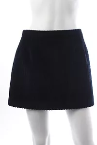 RED Valentino Cotton Corduroy Mini Skirt / Navy / RRP: £315.00 - Picture 1 of 7