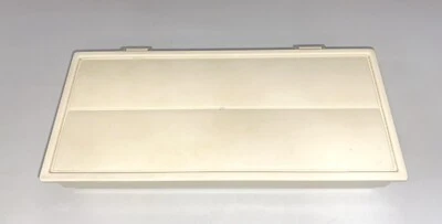 Vintage Tupperware Wax Paper Foil Wall Dispenser Holder Almond #1572 - Image 1 of 4