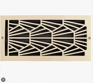 Registratore da parete in ottone firmato Hardware Binney - 6" x 10" - Foto 1 di 1