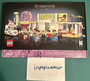 LEGO IDEAS #047 BTS DYNAMITE SET 21339 NEW SEALED FAST FREE SHIPPING IN HAND! - Picture 1 of 4