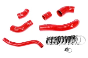 HPS Red 4-ply Reinforced Silicone Intercooler Hose Kit 57-2003-RED - Picture 1 of 4