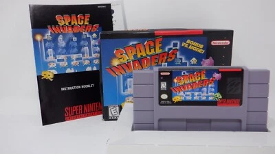 Space Invaders (SNES, Super Nintendo) CIB - Image 1 of 4