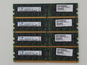 16GB (4x 4GB) Genuine ECC Memory for Sun x4140 | 371-3847 | PC2-5300P | Samsung - Afbeelding 1 van 4