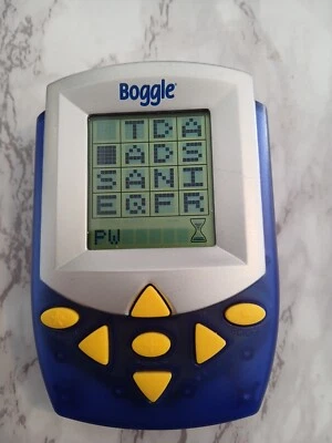 Boggle Electronic Hand Held 3 Minute Word Search Game Hasbro 2002 Tested - Image 1 of 3