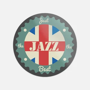 Calcomanía pegatina de vinilo Just The Jazz Best Music Insignia - Imagen 1 de 1