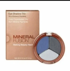 Mineral Fusion Eyeshadow Trio STORMY Long Lasting Color, Rich Mineral Pigments - Picture 1 of 1