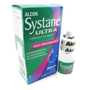 10 ml x 6 Alcon Systane Eye Drops Ultra Lubricant High Performance EXP. 07/2026 - Picture 1 of 3