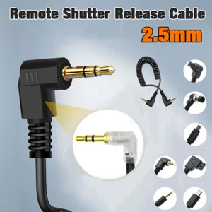 2.5mm To C1/C3/N1/N3/S1/S2/P1 Remote Shutter Release Cable For Canon Nikon Sony - Picture 1 of 15
