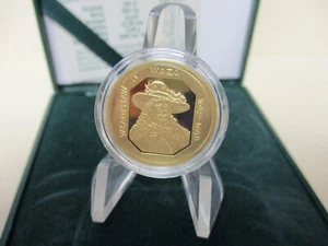 1999 POLAND WLADYSLAW IV WAZA 100 ZL GOLD COIN - Picture 1 of 3