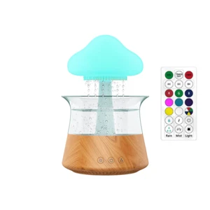 Relax Cloud Rain Diffusers: Ultrasonic Aromatherapy Humidifier with Colorful Lam - Picture 1 of 16