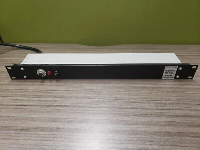 Perma Power J06B2B Temporary Power Tap 6 Outlet Rackmount Multiple Outlet Strip - Image 1 of 4