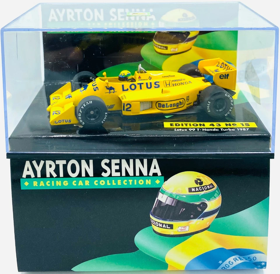 EBOND Ayrton Senna Collection N°15 - Lotus 99 T Honda Turbo 1987 - 1:43 - 0271 - Immagine 1 di 1