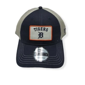 New Era Detroit Tigers 9Forty Trucker B1 Mesh Adjustable Snapback Hat Cap - Picture 1 of 6