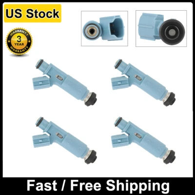 4PCS Fuel Injector 232090H010 For 2002 2003 Toyota Solara Camry Highlander 2.4L  Foto 1 de 4
