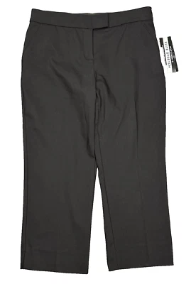 NEW Investments Crop Pants Womens 6P (31x21) Black Secret Support 2-Way Stretch - Image 1 of 4