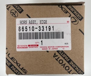 86510-33191 Genuine Toyota / Lexus Horn ASSY High Pitched - Bild 1 von 3