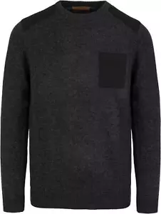 Herren Merino Winter Pullover Outdoor Langarm Strickpullover - 100% Merinowolle - Bild 1 von 8