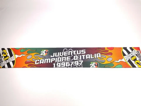 Kappa Juventus Campione D'Italia Football Soccer 1996/97 Cloth Banner Scarf Cover