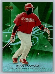 2006 Upper Deck Future Stars #52 Ryan Howard Green #/499 - Picture 1 of 2