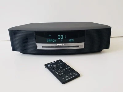 Bose Wave Music Hi-Fi CD Player FM AM Radio Aux Alarm Bluetooth Graphite Grey - Image 1 of 4