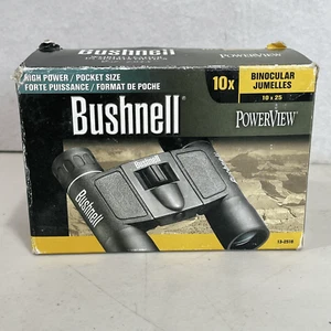 Binoculares compactos Bushnell 10x25 mm alivio ocular enfoque central - 132516 - Imagen 1 de 7
