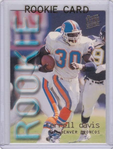 TERRELL DAVIS ROOKIE CARD 1995 Fleer Ultra EXTRA EDITION RC Denver Broncos HOFer - Picture 1 of 2