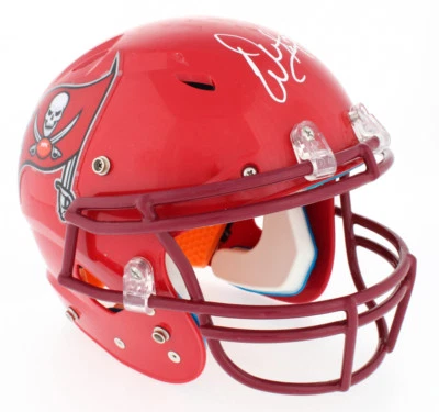 Warren Sapp Signed Buccaneers Full-Size Authentic On-Field Helmet (JSA COA) - Image 1 of 4