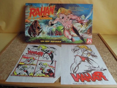 Ancien Jeu RAHAN  Nathan 1978 + 2 Transferts - Photo 1/4