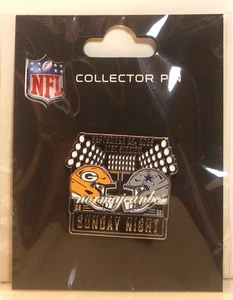 GREEN BAY PACKERS VS DALLAS COWBOYS SUNDAY NIGHT – 9/28/25 – GAME DAY PIN – USED - Picture 1 of 1