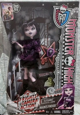 RARO 2013 NUEVO EN CAJA, ELISSABAT Monster High "¡Cámara de miedo acción!" Hauntlywood  Foto 1 de 4