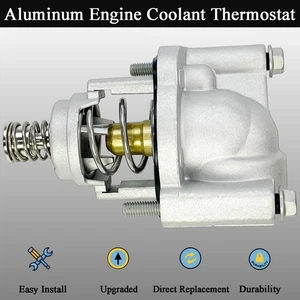 Aluminum Engine Coolant Thermostat Housing for Buick Cadillac Chevy GMC 3.6L - Picture 1 of 7