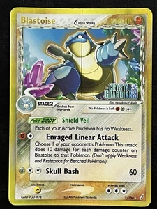 Pokemon Blastoise Delta Species Reverse Holo - Crystal Guardians - 2/100 MP - Bild 1 von 2