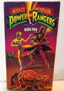 Mighty Morphin Power Rangers- High Five (VHS) (tested) - Picture 1 of 4