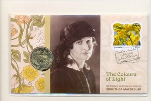 2025 50c PNC - Dorothea Mackellar - The Colours of Light - Postmark 1 July 2025 - Foto 1 di 2