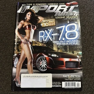Import Tuner Magazine September 2008 RX-78 RX-7 RX-8 SR20DET K20 JDM Cars - Picture 1 of 3