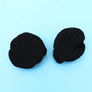 1 par de fundas para auriculares de tela elástica lavables sanitarias - Imagen 1 de 12