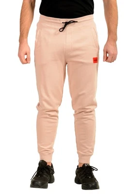 Pantalones deportivos Hugo Boss para hombre "Doak212" rosa pastel estampado de logotipo US L IT 52 Foto 1 de 4