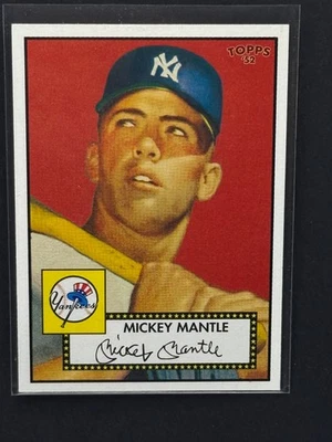 2006 Topps '52 - Mickey Mantle #311 5 Colors - Red, Orange, Black, Yellow, Green - Image 1 of 4