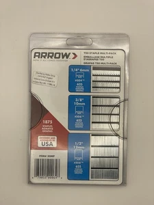 Arrow T50 Heftklammern Multipack 6 mm 10 mm & 12 mm Karton 1875 (3 x 625) - Bild 1 von 2
