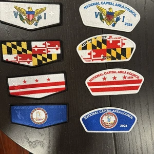 Boy Scout OA 470 Amangamek Wipit Lodge 2024 DISTRICT CSP AND FLAP SET 🔥🔥🔥🔥 - Picture 1 of 11