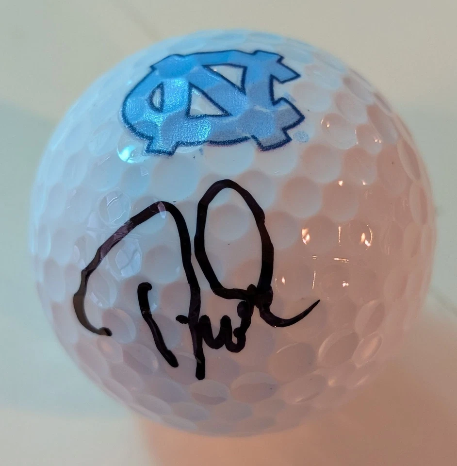 Davis Love III Signed UNC TarHeels Golf Ball Autographed JSA COA Carolina PGA - Image 1 of 1