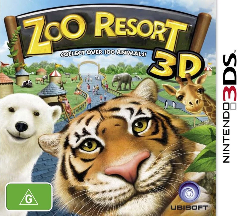 Zoo Resort 3D Nintendo 3DS *NEW *SEALED *OZI * 2DS XL PAL game for n3DS console - Image 1 of 1