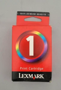 Lexmark 1 Color Genuine OEM Ink Cartridge Sealed New 18C0781 No Visible Exp Date - Picture 1 of 5