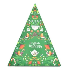 English Tea Shop Triangular Advent Calendar Green 1 - Picture 1 of 1
