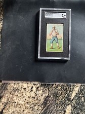 1887 Buchner Gold Coin N284 Sam Thompson SGC 1 POOR