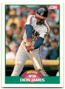 1989 Score Rookie & Traded Dion James Cleveland Indians #51T - Picture 1 of 2