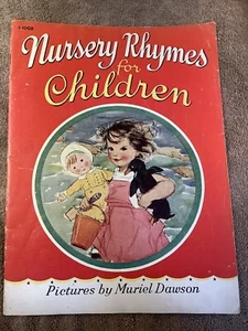 KINDERREIME FÜR KINDER Muriel Dawson 1940 ILLUSUS - Bild 1 von 9