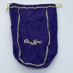 Große Crown Royal Tasche - 1,75 Liter - Lila & Gold - Bild 1 von 3