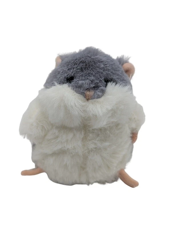 EURO SOUVENIRS Plüschtier Hamster grau braun 7x6x9 cm